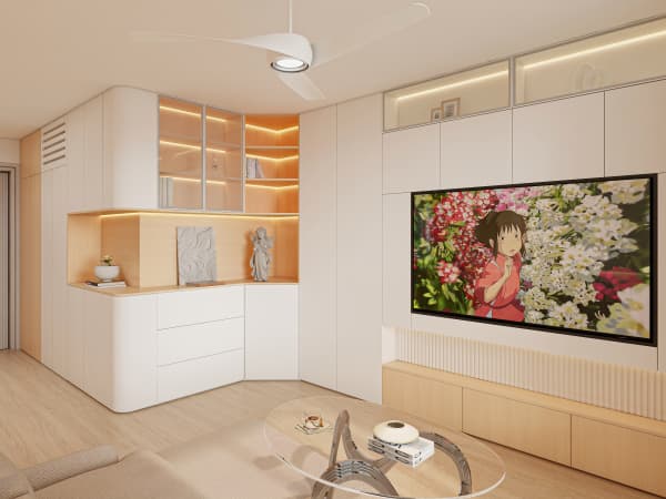 文庆组屋全屋空间定制多少钱？镜子做在哪
